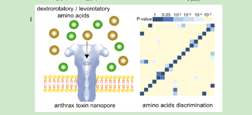 《ACS NANO》：Proton-driven anthrax protective antigen nanopore for enantiospecific discrimination of chiral amino acids via current readout